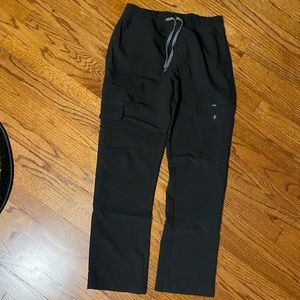 Jaanuu Mens Small Black Scrub Pant